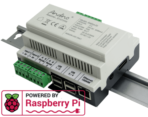 Andino X1 Pico - Raspberry Pi on DIN Rail