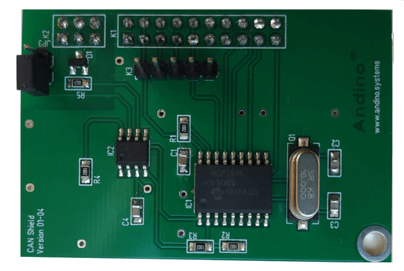 Andino X1 Pico-CAN Bus PCB