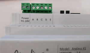 Andino X1 - RS232 Connector Skrew Terminal